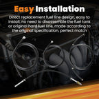 Complete Nylon Fuel Line Kit for Chevrolet GMC C1500 K1500 (1988–1997) NFR0013