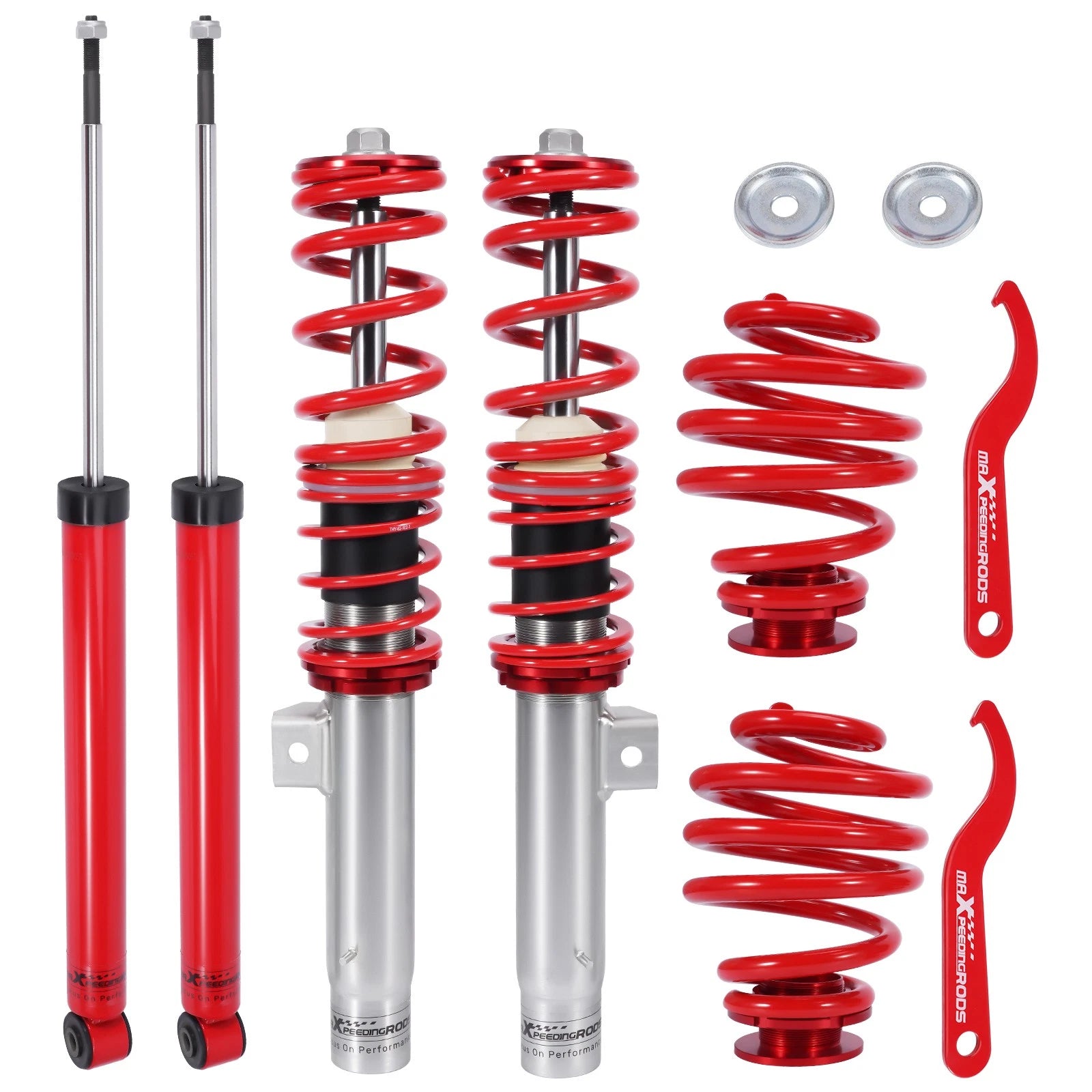 Coilover Lowering Kit for BMW E46 3 Series (1998-2005) Adjustable Height