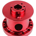 Red Aluminum Steering Wheel Hub Adaptor for Toyota AE86 Corolla, SW20 MR2 (1983–1992)