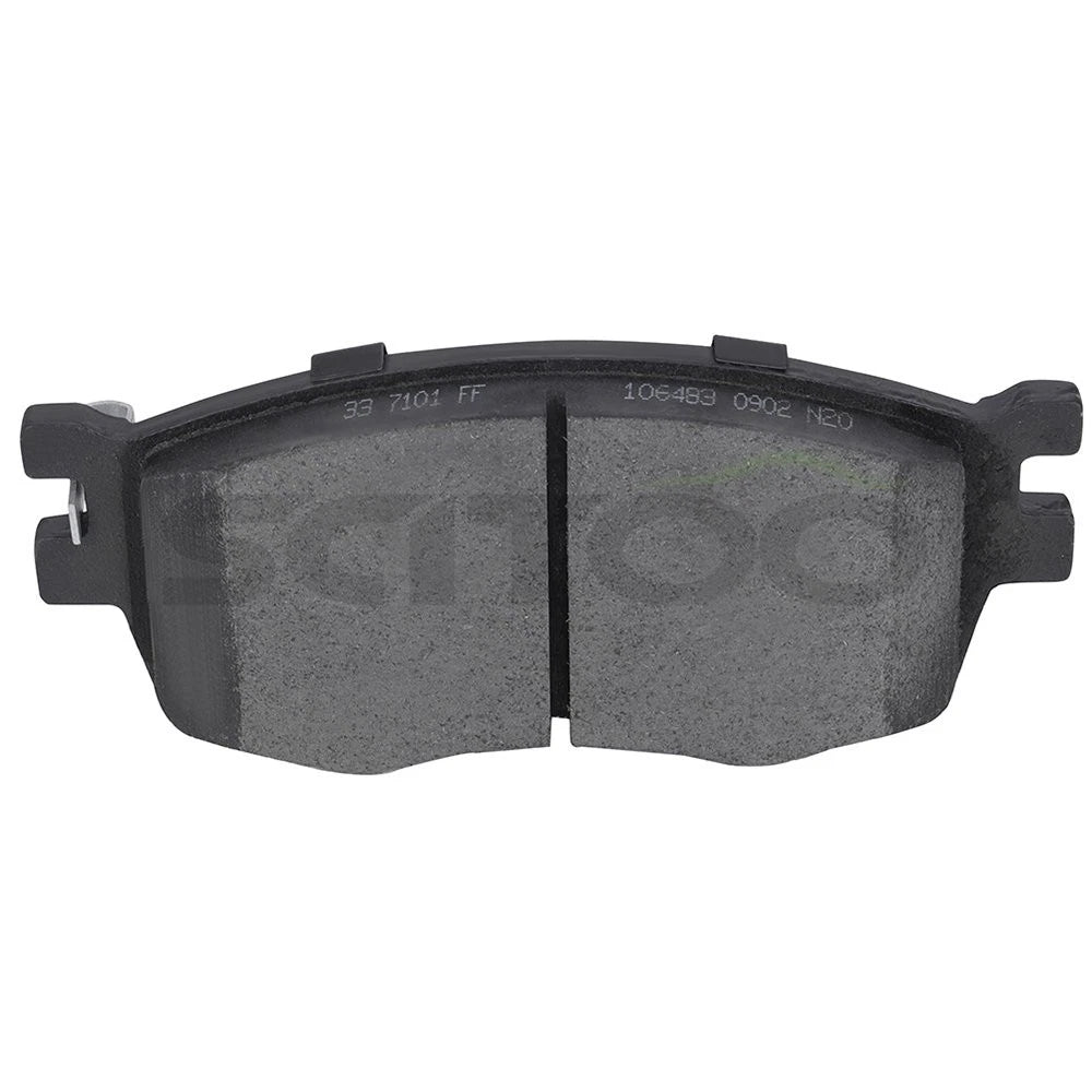 4X Front Ceramic Disc Brake Pads for Hyundai Accent 2006–2011, Kia Rio 2006–2011