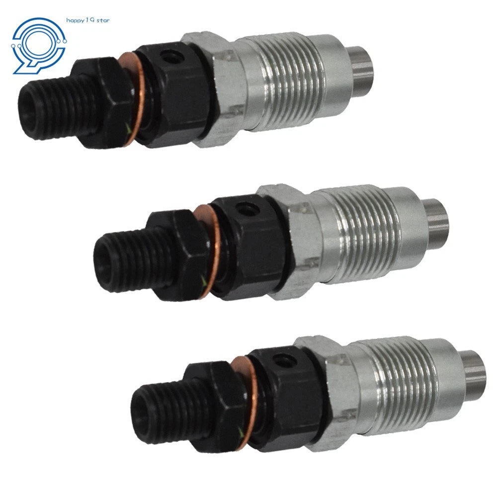 3 Pcs Fuel Injector for Kubota D722 Engine