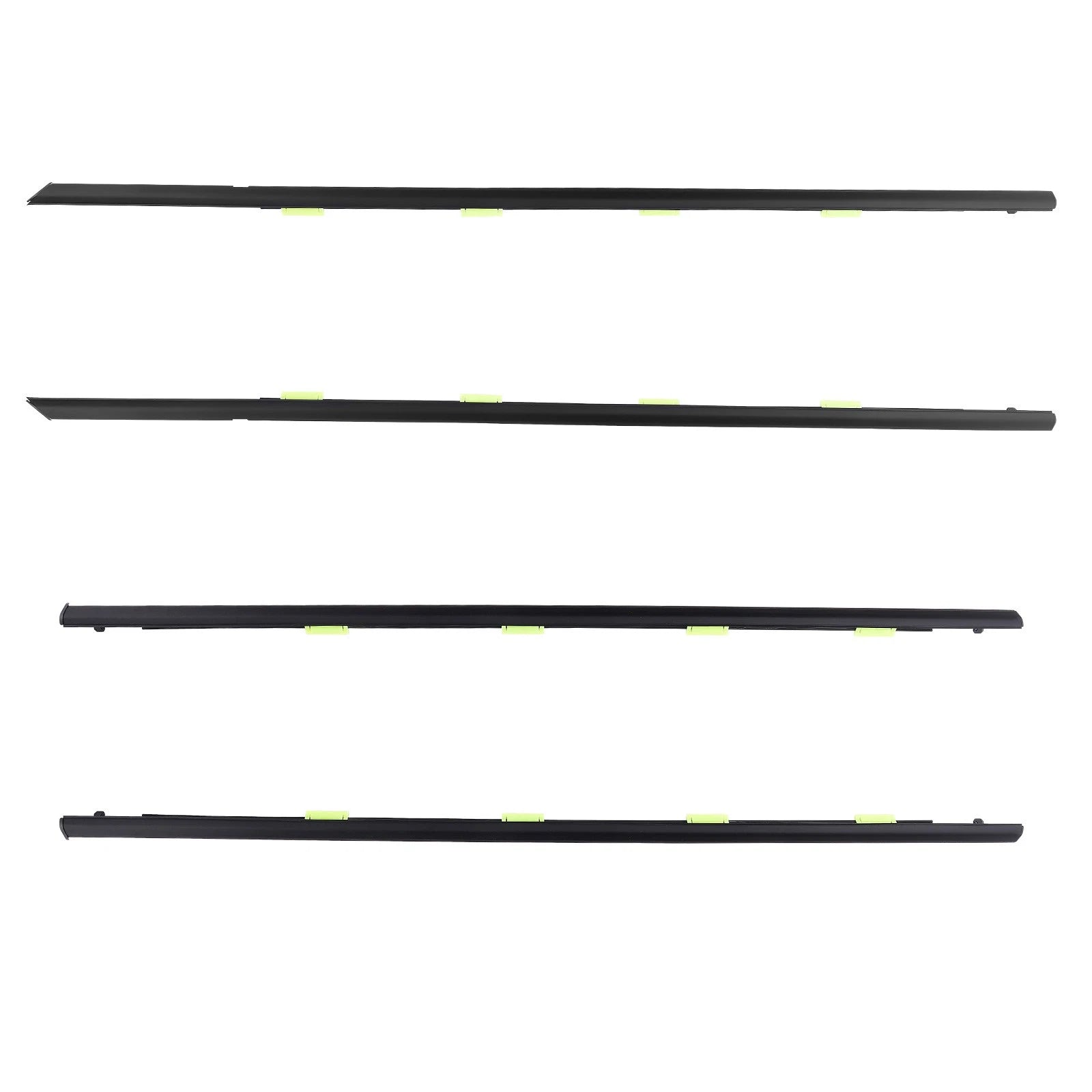 Set of 4 Door Belt Weather Strip Seals for Honda Civic 1996–2000