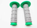 Hand Grip Set for Honda CR85 Green Grey (2003-2007)