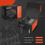 2X Ignition Coils & 4X Iridium Spark Plugs for Mitsubishi