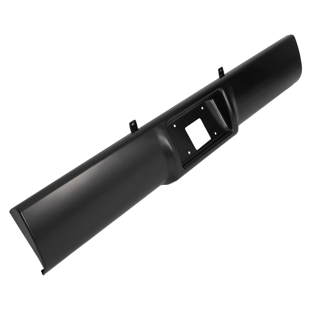 Black Rear Bumper Roll Pan for Chevy Suburban Tahoe Yukon (1992–1999)