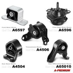 5X Engine Motor & Transmission Mount for Honda CR-V (2002-2006)
