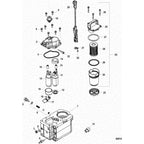 Cool Fuel Filter Kit for Mercury MerCruiser (Gen 3) (35-8M0093688, 8M0204703)