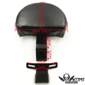 Driver Backrest for Harley Heritage Softail/Fatboy (2007–2017) Black