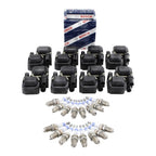 Set of 8 Ignition Coils & 16 Iridium Spark Plugs for Mercedes V8 (4.3, 5.0)
