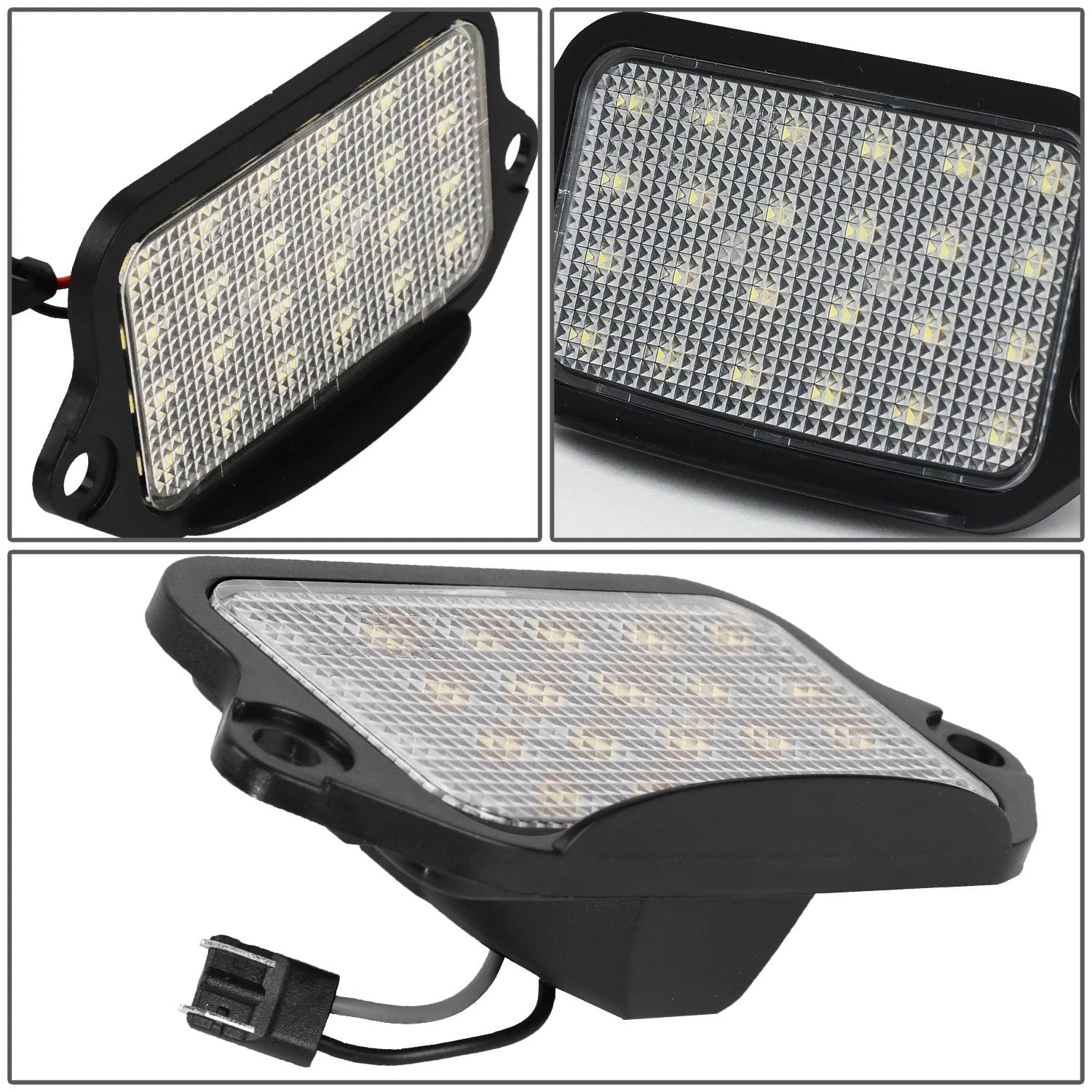 LED License Plate Light for Ford Mustang (2005–2009) - Clear Lens