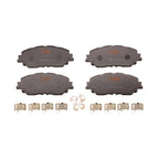 Set of 4 Disc Brake Pads for Toyota Camry (2018–2024)