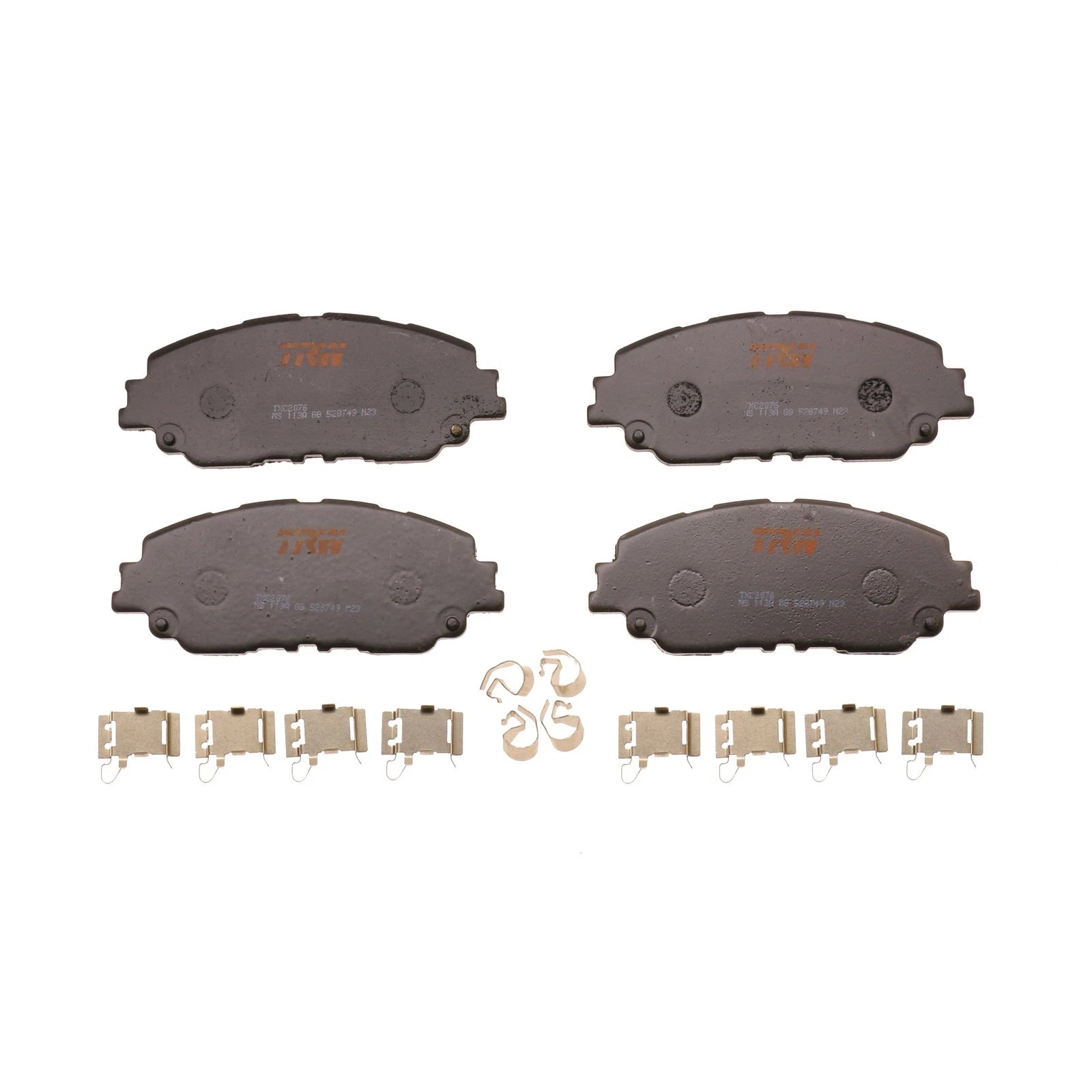 Set of 4 Disc Brake Pads for Toyota Camry (2018–2024)