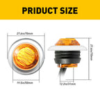 Set of 20 LED Marker Lights for Truck Trailer