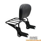 Sissy Bar Backrest Luggage Rack for Harley Electra Glide, Street Glide (2009-2023)