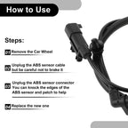 ABS Wheel Speed Sensor Kit for Dodge Journey (2014-2020) 1 x Rear Left