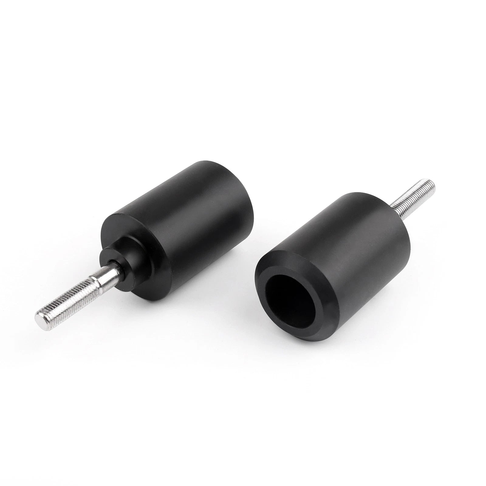 Crash Bobbins Protector Sliders for Yamaha FZ6 600 (2004–2008) - Aluminum Black
