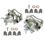 Set of 2 Rear Brake Calipers with Bracket for Dodge Journey (2009–2012)