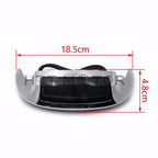 Front LED Fender Tip Light Smoked Lens for Harley FLHX FLHR (2014–2017)