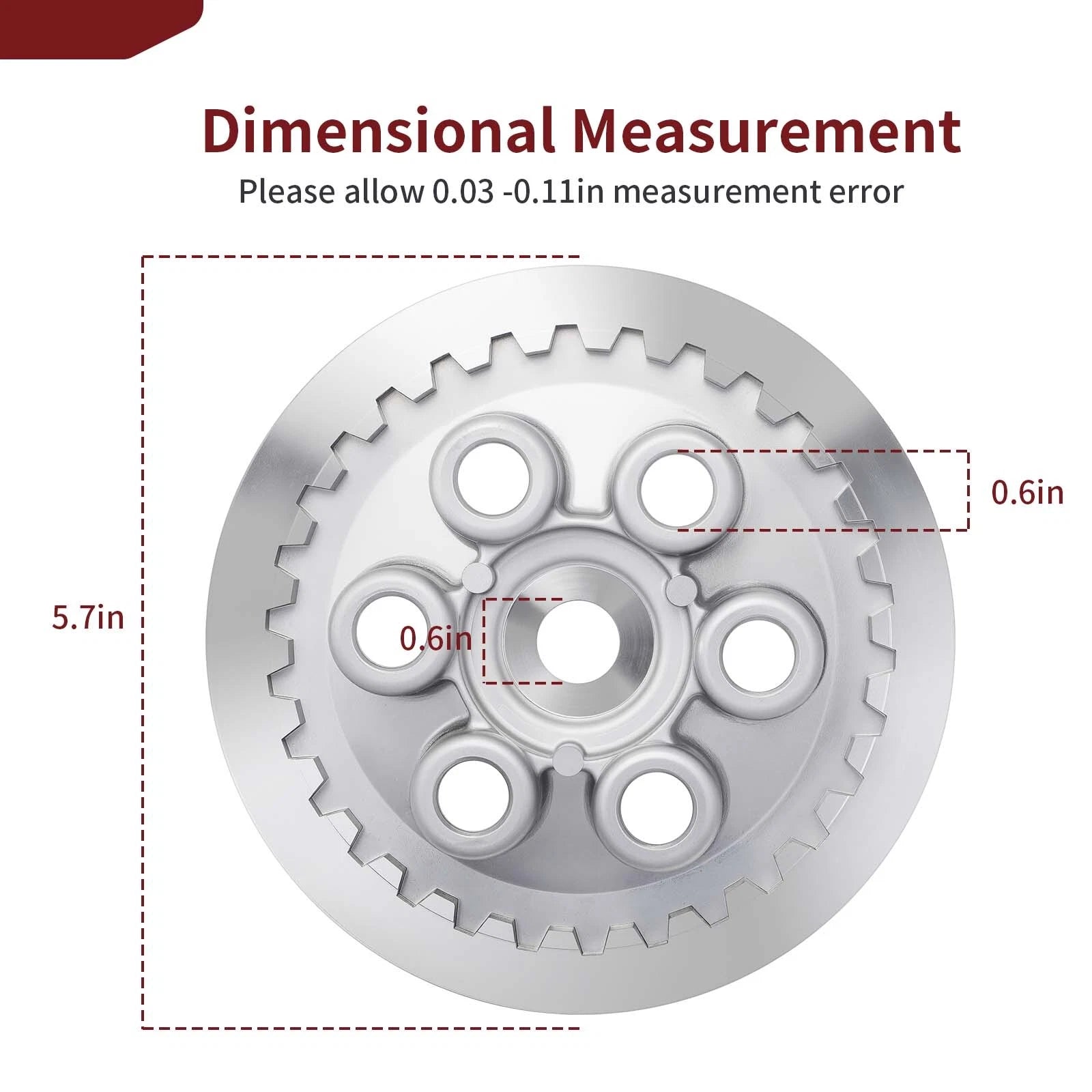 Clutch Pressure Plate for Suzuki Hayabusa GSX1300R (1999–2020)