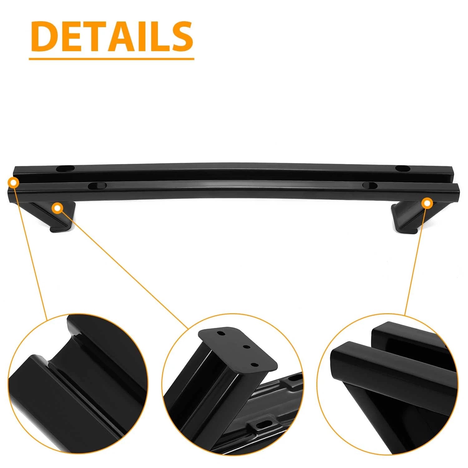 Steel Front Bumper Reinforcement Impact Bar for Chevy Colorado/GMC Canyon (2015–2022)
