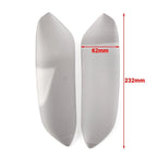 Front Headlight Guard Shield for Yamaha YZF R3 R25 (2018–2021) Grey
