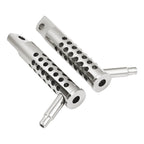 45° Silence Drilled Footrest Footpeg for Harley Sportster 883 1200 (2011–2022)