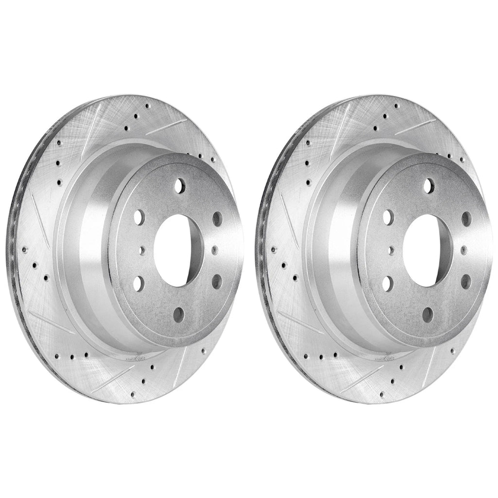 Brake Disc Rotors and Pads Kit for Chevy Yukon, Suburban, GMC 1500, Tahoe