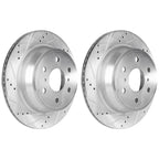Brake Disc Rotors and Pads Kit for Chevy Yukon, Suburban, GMC 1500, Tahoe