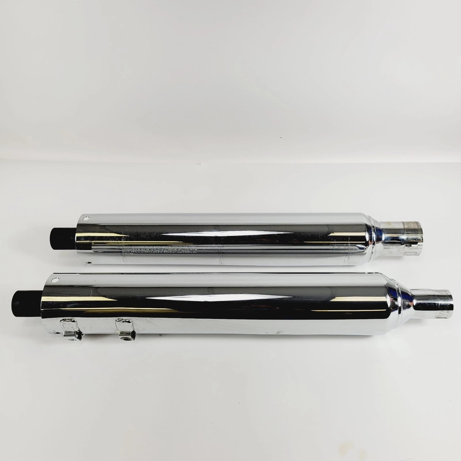 Chrome Slip-On Mufflers for Harley CVO Touring (2017–2023)