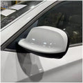 White Side Mirror Cover Caps for BMW X3 F25 2011-2014 (2 x)