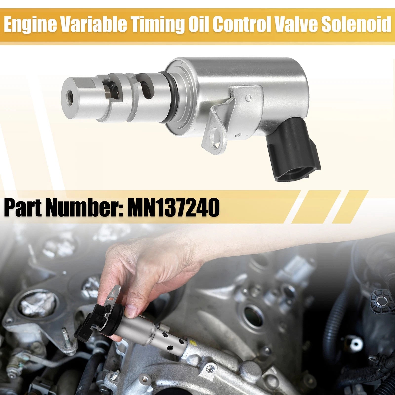 VVT Solenoid for Mitsubishi Galant 2.4L (2007–2012) MN137240 718844611619