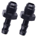 2 x Male Flare Fitting Adapter 6AN to 5/16" Hose Barb for Universal ()