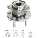 Wheel Hubs for Ford Edge (2007–2010) Front & Rear with Bearing AWD
