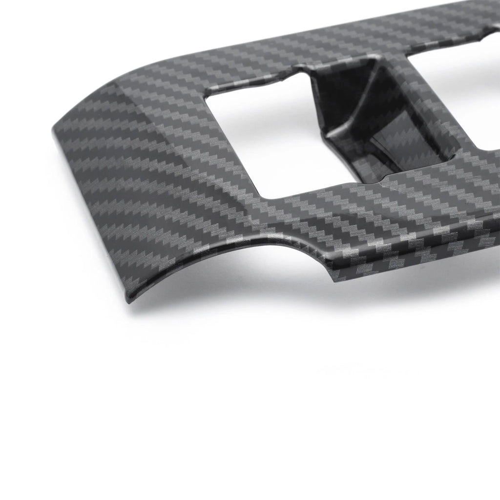 Carbon Fiber Texture Window Switch Panel Cover Trim for Honda Accord (2018-2022)
