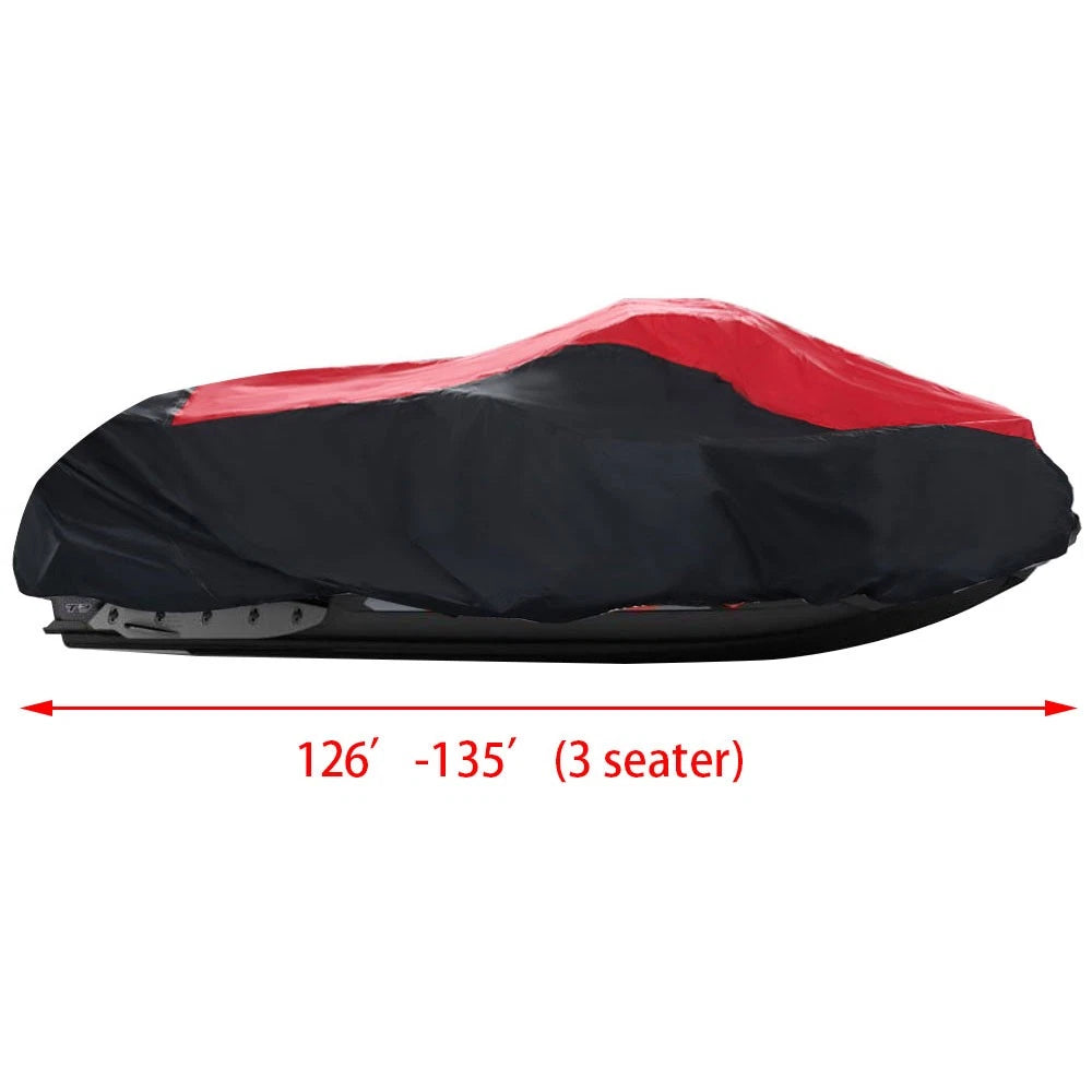 Jet Ski Cover for Elite JetPro 126"-135" 3 Seater (Fits 420 Denier)