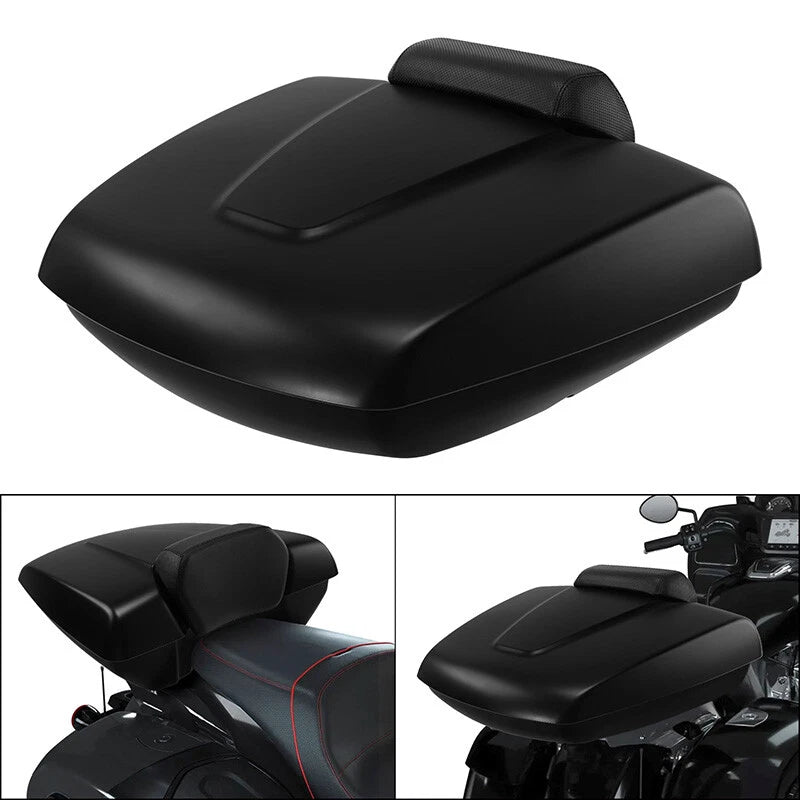 Matt Low Profile Trunk with Backrest Pad for Indian Chieftain (2017–2023)