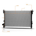 Aluminum Core Radiator DPI-2937 for Lincoln MKS/MKX/MKT (2007–2016)