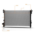 Aluminum Core Radiator DPI-2937 for Lincoln MKS/MKX/MKT (2007–2016)