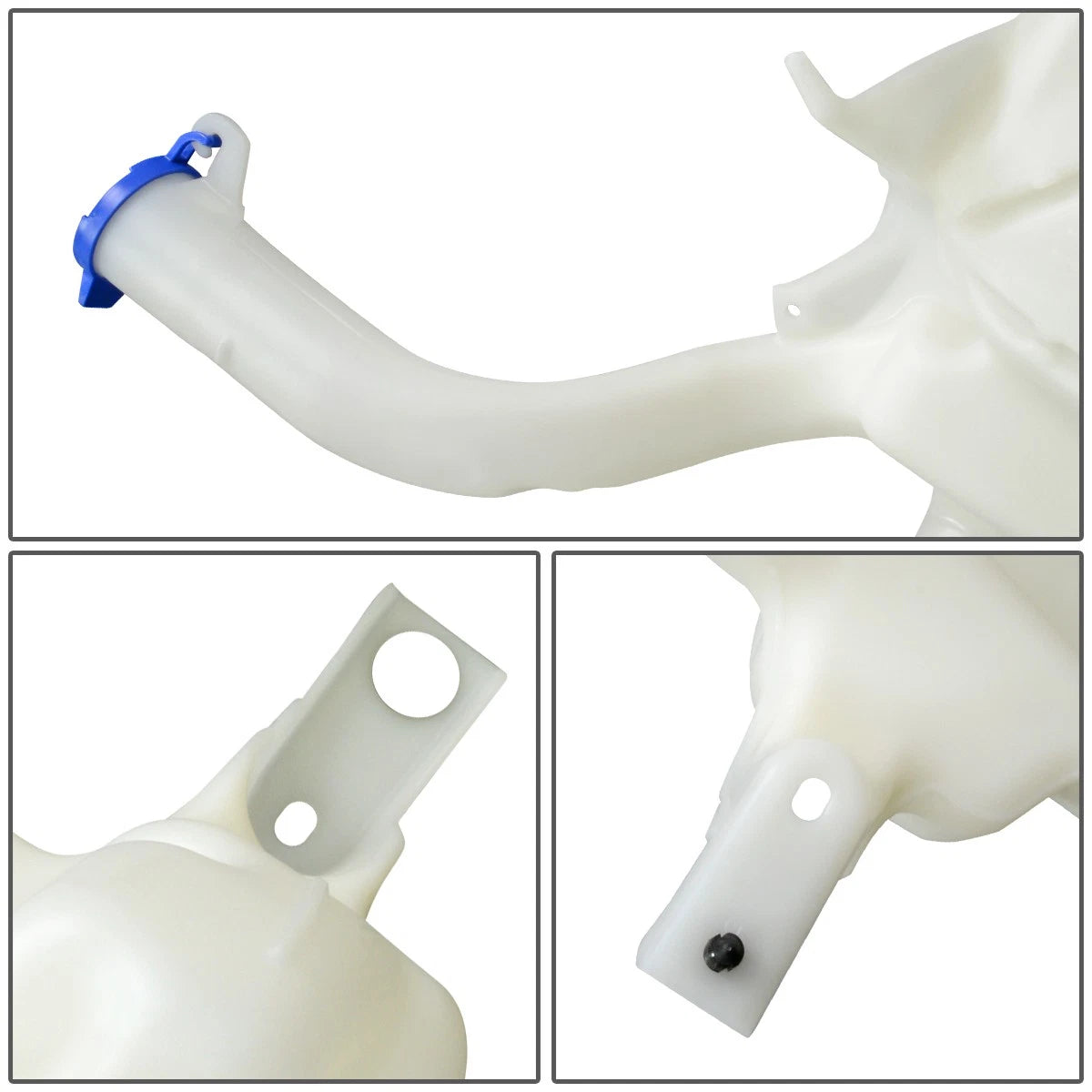 Windshield Washer Fluid Reservoir Tank w/ Pump for Ford Fusion 2013-2014