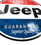 Metal Reproduction Sign for Jeep Since 1941 (1941–Present)
