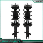 Front Pair Shocks & Struts with Coil Springs for Ford Fiesta (2011–2013)