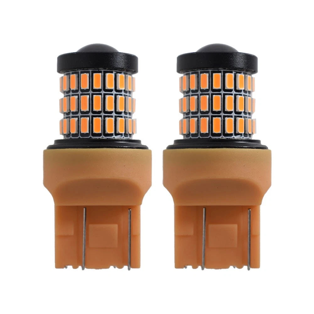 2X Yellow 7443 LED Brake Tail Light for Nissan Murano (2005â2013)