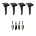 Set of 4 Ignition Coils & Spark Plugs for Avenger Compass (L4)