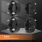 Set of 4 Wheel Adapters for Polaris RZR XP 1000, RZR 900 (2014–2023)