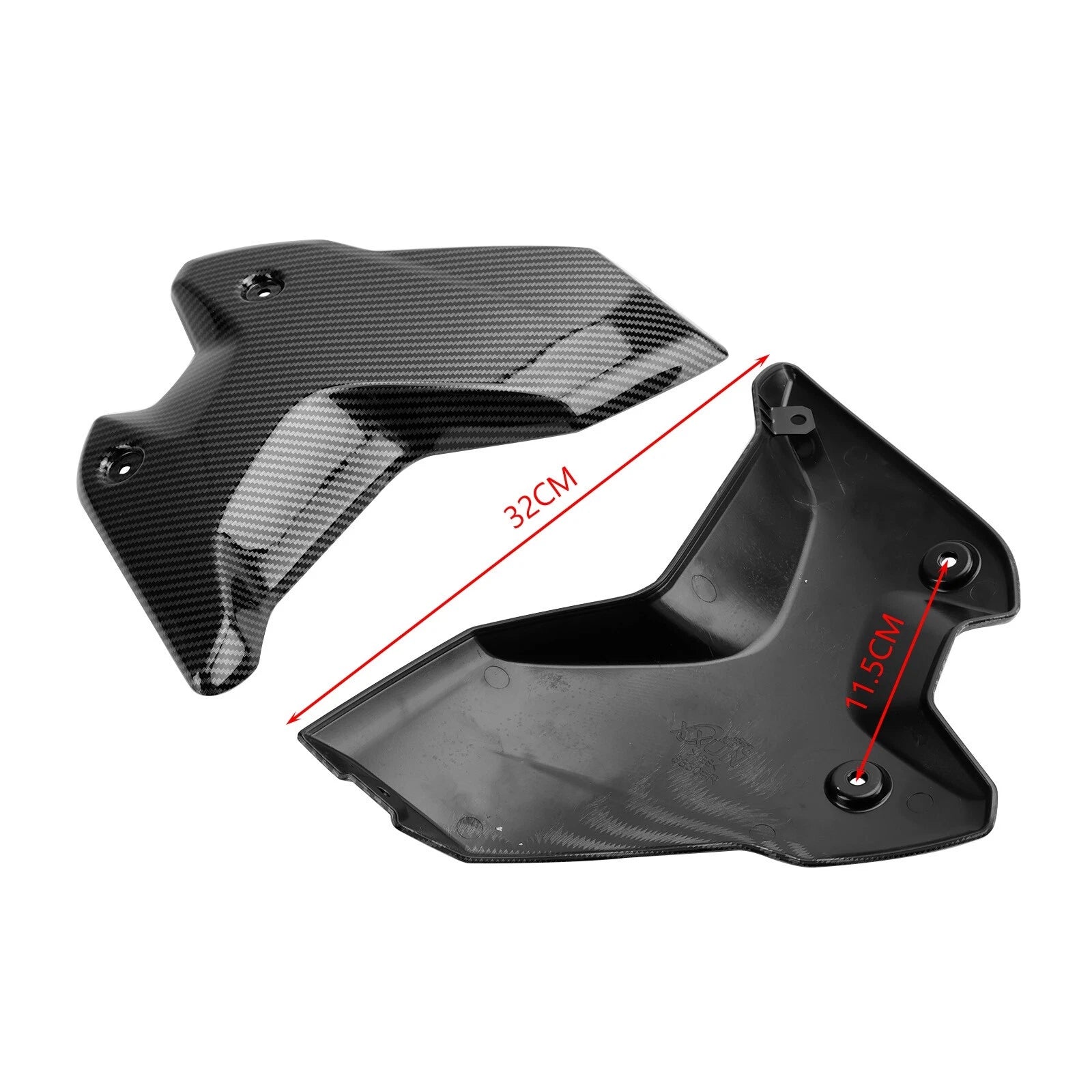 Side Frame Fairing Cowl Guards for BMW R1250GS (2018–2023) Carbon