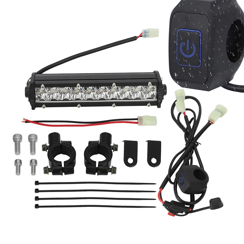 LED Headlight Light Bar Kit for KLX110 & KLX110L & CRF110 (Plug-n-Play)