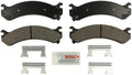Set of 4 Front Blue Brake Pads for Cadillac DTS, GMC Sierra 2500/3500, Hummer H2
