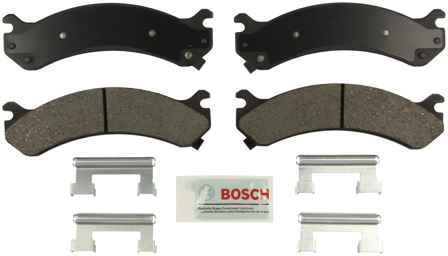 Set of 4 Front Blue Brake Pads for Cadillac DTS, GMC Sierra 2500/3500, Hummer H2
