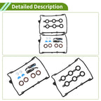 Valve Cover Gasket Seals for Audi A4 A6 S4 VW Passat 2.7L 2.8L (No.VS50702R)