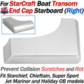 Transom End Cap for StarCraft Boat (Right Side)